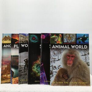 Explore the Living Planet Question and Answer Hardcover Books Lot of 6